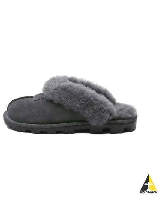 Women's Coquette Slippers Dark Grey - UGG - BALAAN 2