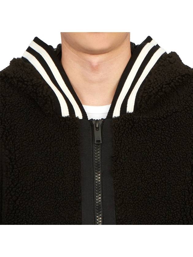 Ashford Zip Up Shearing Jacket Black - MOOSE KNUCKLES - BALAAN 10