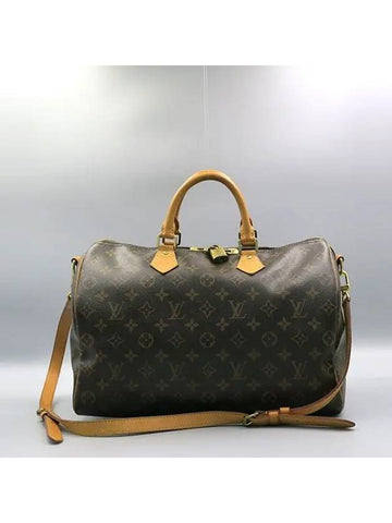 M40392 Monogram Canvas Bandouli re Speedy 35 Tote Bag Shoulder Strap 2WAY - LOUIS VUITTON - BALAAN 1