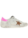Pink Tab Low Top Sneakers White - GOLDEN GOOSE - BALAAN 1