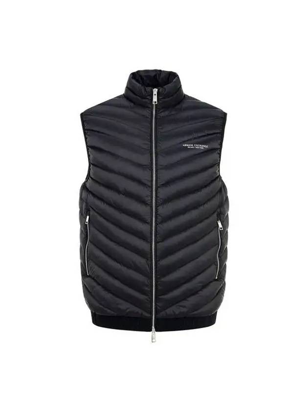 Men s logo banding duck down padded vest black 271882 - ARMANI EXCHANGE - BALAAN 1