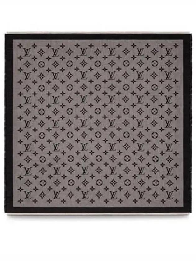 Neo Natte Monogram Scarf Black - LOUIS VUITTON - BALAAN 7