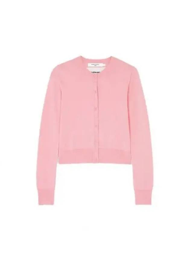 Back logo patch round cardigan KW00532KT1083 pink 1059148 - MAISON KITSUNE - BALAAN 1