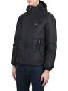 Re-Nylon Padded Jacket Black - PRADA - BALAAN 5