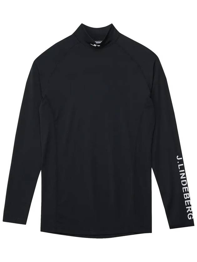 Men's Aello Soft Compression Long Sleeve T-Shirt Black - J.LINDEBERG - BALAAN 6