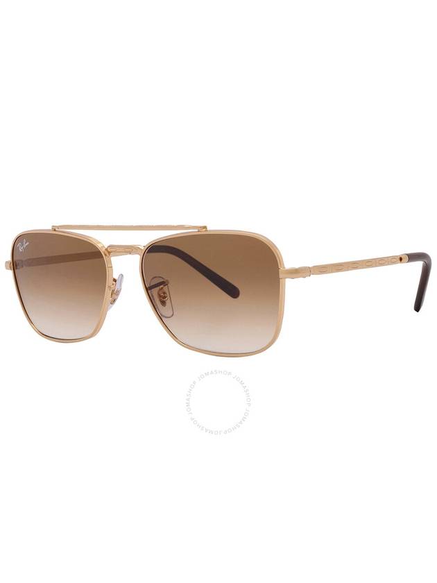 Ray Ban New Caravan Light Brown Gradient Square Unisex Sunglasses RB3636 001/51 55 - RAY-BAN - BALAAN 3