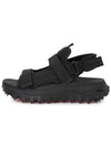 Trail Grip Bella Sandals Black - MONCLER - BALAAN 4