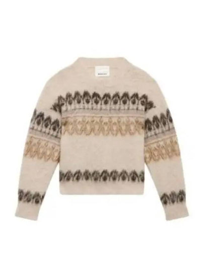 Dullyh Decorative Mohair Sweater Khaki - ISABEL MARANT - BALAAN 2