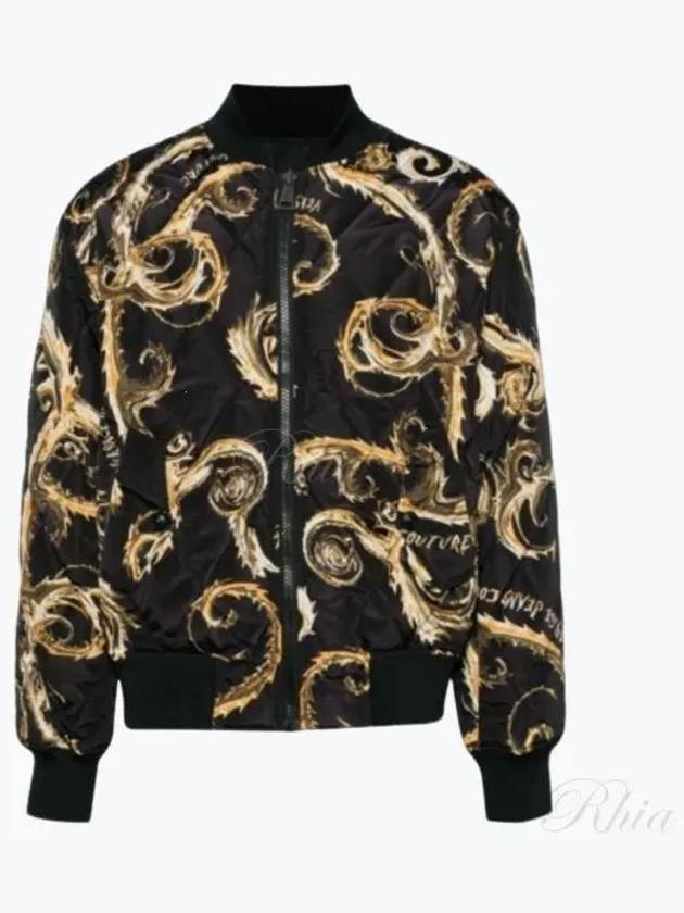 Chromo Couture Reversible Bomber Jacket 77GASD07CQD54G89 - VERSACE - BALAAN 1