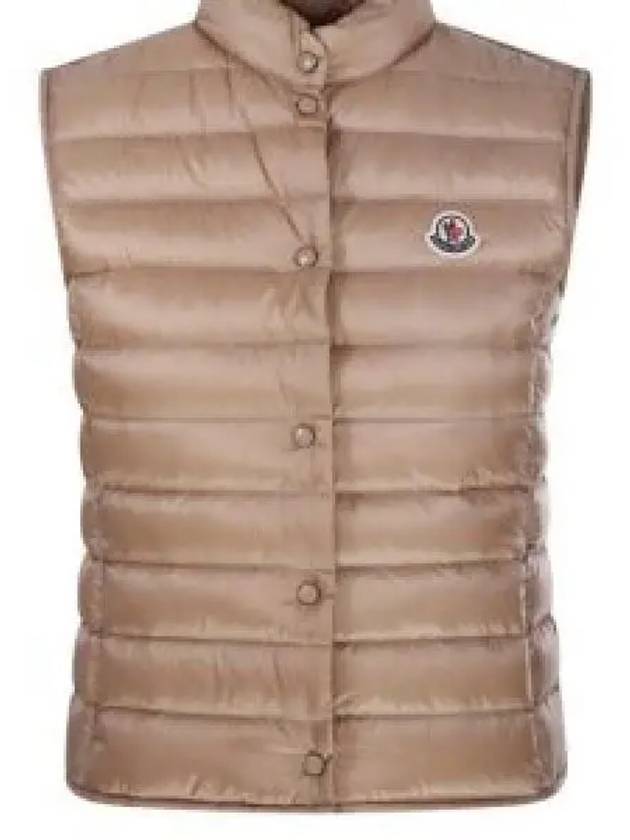 1A10200 53048 205 Liane logo patch padded vest 1317584 - MONCLER - BALAAN 1