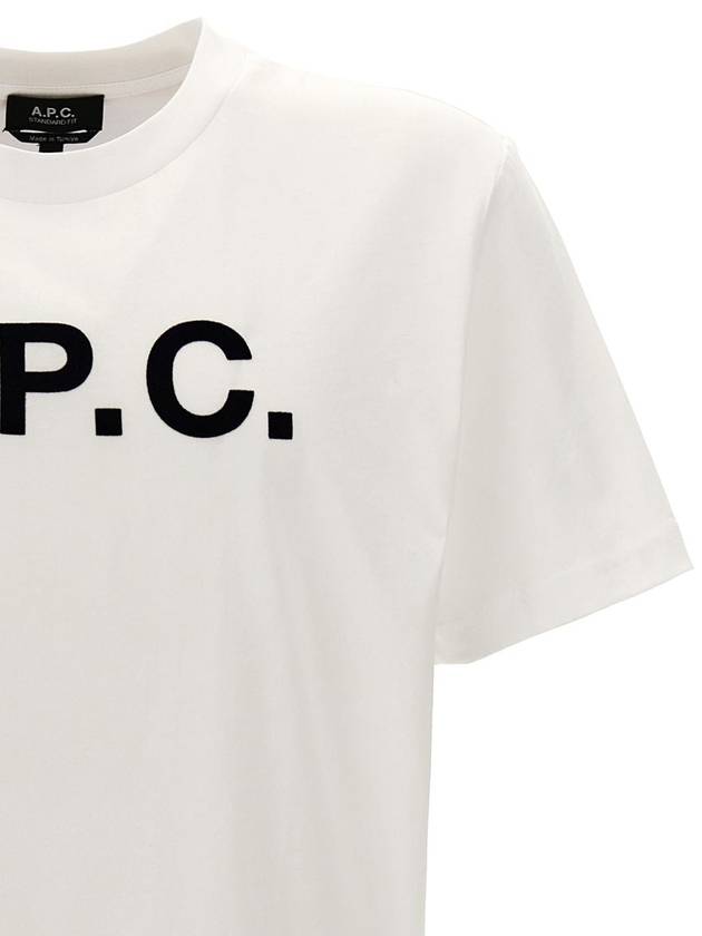 Standard Grand VPC Short Sleeve T-Shirt White - A.P.C. - BALAAN 4