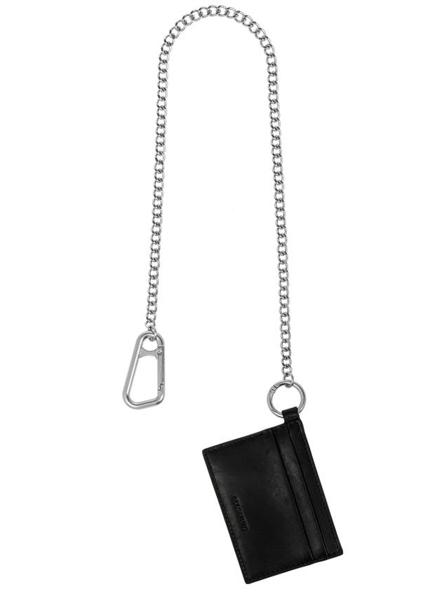 AllSaints Cardholder On Chain Makoto, Men's, Black - ALLSAINTS - BALAAN 1