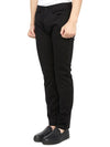 Compact Ponte Tech Slim Fit Cotton Straight Pants Black - THEORY - BALAAN 3