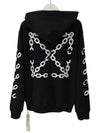 chain arrow logo hoodie - OFF WHITE - BALAAN 3