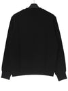 Lettering Round Brushed Sweatshirt Black - VERSACE - BALAAN 10