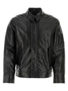 Leather Flight Jacket Black - HELMUT LANG - BALAAN 2