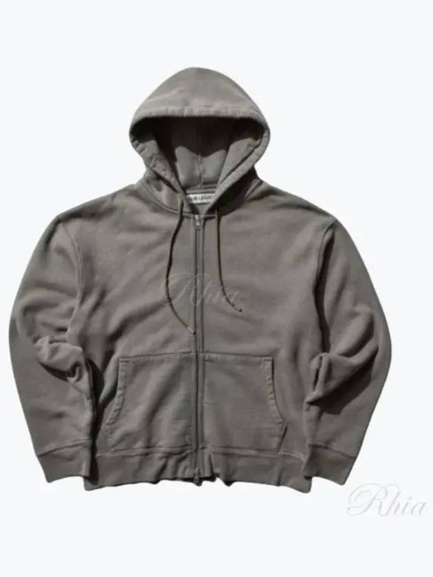 Rascal Old Dye Hefty Fleece Hoodie Grey - OUR LEGACY - BALAAN 2