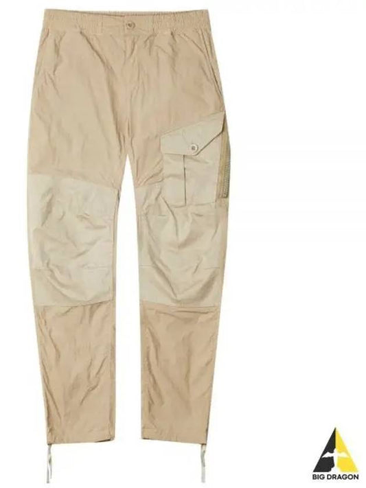 Ten c garment dyed nylon tactel pants beige 22CTCUP04160 - TEN C - BALAAN 1
