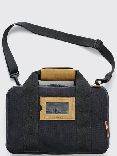 Laptop Case Nylon Cross Bag Black - ACNE STUDIOS - BALAAN 2