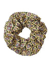 WF6D0001AA045 X0891 Tie Geometric Silk Scrunchy Women Hairband - ETRO - BALAAN 1