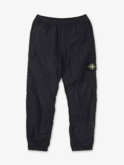 31019 Nylon Metal Econyl Track Pants Black - STONE ISLAND - BALAAN 2