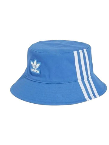 Adicolor Classic Stone Wash Bucket Hat Blue - ADIDAS - BALAAN 1