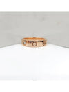 Lux You Diamond 1P Love Band Ring No 49 18K Rose Gold - CARTIER - BALAAN 2