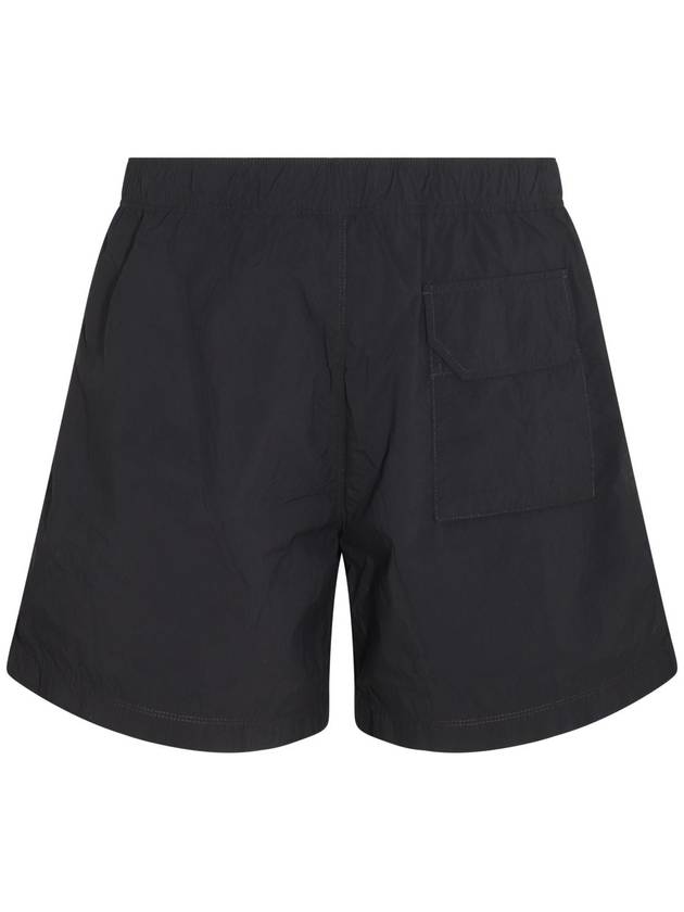 Tactel Stretch Nylon Shorts Black - TEN C - BALAAN 3