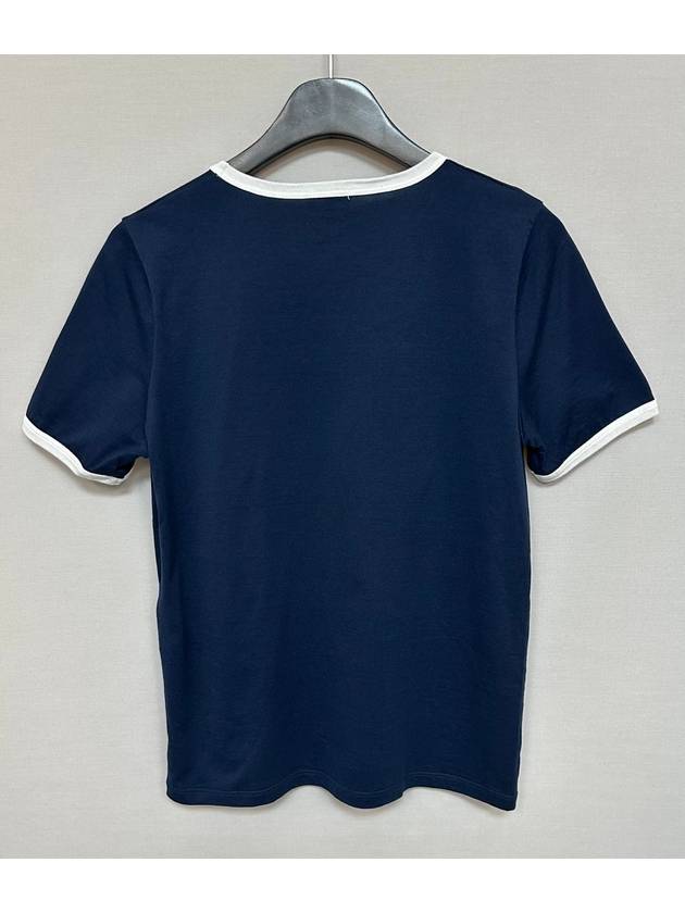 Cotton Logo Short Sleeve Tee 66 - CELINE - BALAAN 4