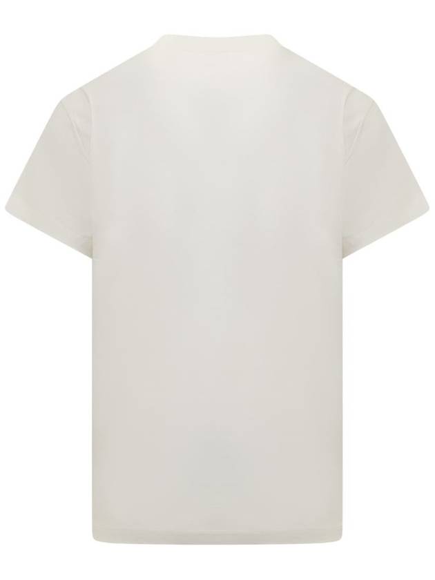 Logo Patch Cotton Short Sleeve T-Shirt 3 Pack White - JIL SANDER - BALAAN 4