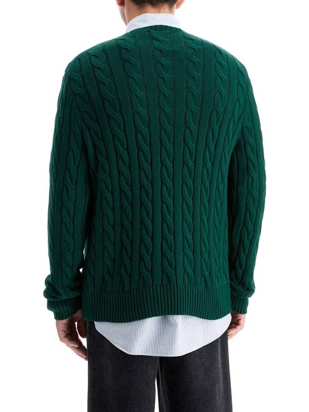 cotton cable knit pullover sweater - POLO RALPH LAUREN - BALAAN 3