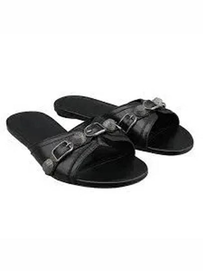 Le Cagole Slippers Black - BALENCIAGA - BALAAN 2