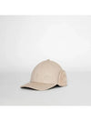 Leather and Shearling Explorer Cap 8005520 - BURBERRY - BALAAN 8