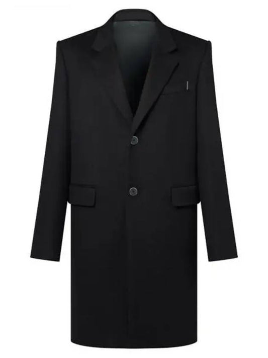 Single breasted tailored cashmere coat 1AFY66 - LOUIS VUITTON - BALAAN 1