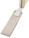 Le Carre Rond Lanyard Square Half Wallet Ivory - JACQUEMUS - BALAAN 8