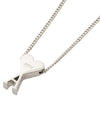 De Coeur Pendant Necklace Silver - AMI - BALAAN 4