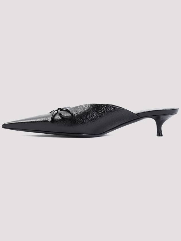 Women Knife Bow 40mm Mule Black - BALENCIAGA - BALAAN 3