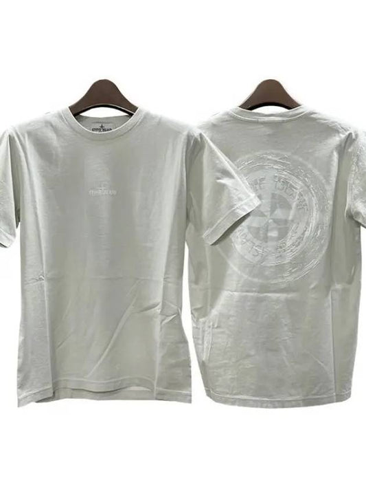 Kids Logo DROP SHOT ONE Short Sleeve Tee 14 781621053 V0061 1094342 - STONE ISLAND - BALAAN 1