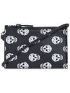 Skull Strap Card Wallet Black - ALEXANDER MCQUEEN - BALAAN 2