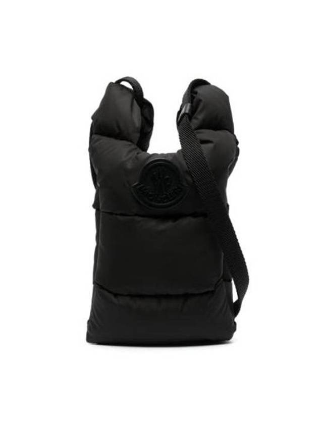 Legere Small Down Field Nylon Cross Bag Black - MONCLER - BALAAN 1