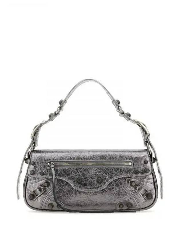 Le Cagole Metallic Small Shoulder Bag Silver - BALENCIAGA - BALAAN 2