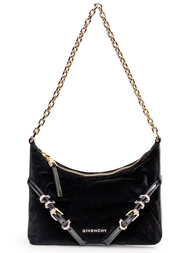 Voyou Party Shoulder Bag Black - GIVENCHY - BALAAN 2