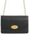 Darley Small Classic Chain Shoulder Bag Black - MULBERRY - BALAAN 2