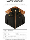 Saint Flavi Bomber Padding Black - MOOSE KNUCKLES - BALAAN 3