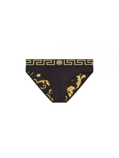 Greca Medusa Logo Band Baroque Swim Briefs Black - VERSACE - BALAAN 2