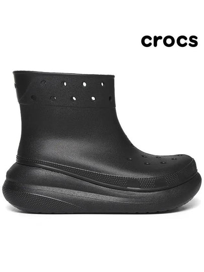 Classic Crush Rain Boots Black - CROCS - BALAAN 2