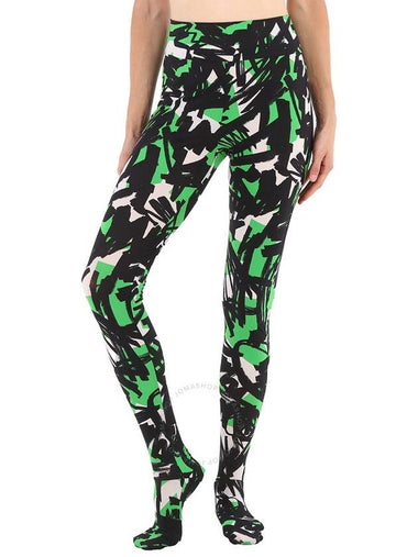 Burberry Ladies Graffiti Print Leggings, Size X-Small - BURBERRY - BALAAN 1