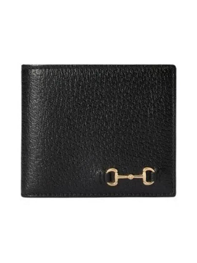 Horsebit Half Wallet Black - GUCCI - BALAAN 2