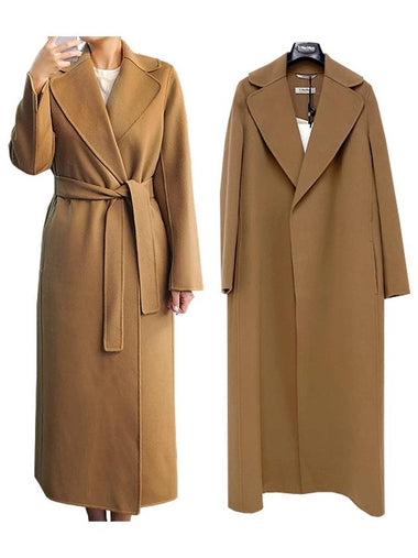 S Max Mara POLDO wool coat camel 045 2429016043600 - S MAX MARA - BALAAN 1