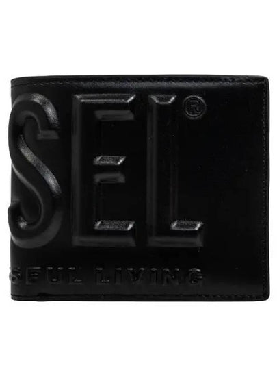 Diesel Wallet With PC MONOGRAM C Logo Men s Black - DIESEL - BALAAN 2